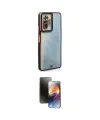 ieg™ Redmi Note 10 Pro Kılıf Çekirdek Klasik Serisi - Siyah 3D Antistatik Mat Seramik Nano Ekran Koruyucu