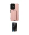 ieg™ Redmi Note 10 Pro Kılıf Çekirdek Yansıma - Siyah 3D Antistatik Hayalet Cam Ekran Koruyucu
