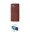 ieg™ Redmi Note 10 Pro Kılıf Vadi Çizgi Prime - Siyah 3D Antistatik Cam Ekran Koruyucu