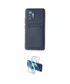 ieg™ Redmi Note 10 Pro Kılıf Vadi Çizgi Prime - Siyah 3D Antistatik Cam Ekran Koruyucu