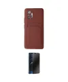 ieg™ Redmi Note 10 Pro Kılıf Vadi Çizgi Prime - Siyah 3D Antistatik Hayalet Cam Ekran Koruyucu