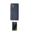 ieg™ Redmi Note 10 Pro Kılıf Vadi Çizgi Prime - Siyah 3D Antistatik Hayalet Cam Ekran Koruyucu