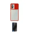 ieg™ Redmi Note 10 Pro Kılıf Vadi Çizgi - Siyah 3D Antistatik Hayalet Cam Ekran Koruyucu