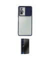 ieg™ Redmi Note 10 Pro Kılıf Vadi Çizgi - Siyah 3D Antistatik Hayalet Cam Ekran Koruyucu