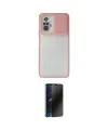 ieg™ Redmi Note 10 Pro Kılıf Vadi Çizgi - Siyah 3D Antistatik Hayalet Cam Ekran Koruyucu