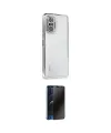 ieg™ Redmi Note 10 Pro Kılıf Vadi Minimal - Siyah 3D Antistatik Hayalet Cam Ekran Koruyucu