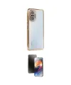 ieg™ Redmi Note 10 Pro Kılıf Vadi Minimal - Siyah 3D Antistatik Mat Seramik Nano Ekran Koruyucu