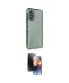ieg™ Redmi Note 10 Pro Kılıf Vadi Minimal - Siyah 3D Antistatik Mat Seramik Nano Ekran Koruyucu