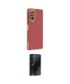 ieg™ Redmi Note 10 Pro Kılıf Yankı Serisi - Siyah 3D Antistatik Hayalet Cam Ekran Koruyucu