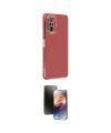 ieg™ Redmi Note 10 Pro Kılıf Yankı Serisi - Siyah 3D Antistatik Mat Seramik Nano Ekran Koruyucu
