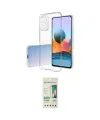 ieg™ Redmi Note 10 Pro Kılıf Zirve Doku - Siyah 20D Premium Cam Ekran Koruyucu