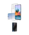 ieg™ Redmi Note 10 Pro Kılıf Zirve Doku - Siyah 3D Antistatik Hayalet Cam Ekran Koruyucu