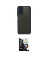 ieg™ Redmi Note 11 Kılıf Ahenk Çizgi Serisi - Şeffaf Temperli Cam Ekran Koruyucu