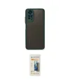 ieg™ Redmi Note 11 Kılıf Ahenk Çizgi Serisi - Siyah 6D Mat Seramik Hayalet Nano Ekran Koruyucu