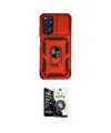 ieg™ Redmi Note 11 Kılıf Ahenk Klasik - Şeffaf Temperli Cam Ekran Koruyucu