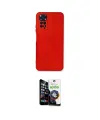 ieg™ Redmi Note 11 Kılıf Ahenk Serisi - Şeffaf Temperli Cam Ekran Koruyucu