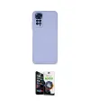 ieg™ Redmi Note 11 Kılıf Ahenk Serisi - Şeffaf Temperli Cam Ekran Koruyucu