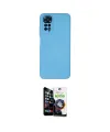 ieg™ Redmi Note 11 Kılıf Ahenk Serisi - Şeffaf Temperli Cam Ekran Koruyucu