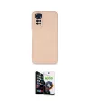 ieg™ Redmi Note 11 Kılıf Ahenk Serisi - Şeffaf Temperli Cam Ekran Koruyucu
