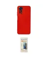 ieg™ Redmi Note 11 Kılıf Ahenk Serisi - Siyah 6D Mat Seramik Hayalet Nano Ekran Koruyucu