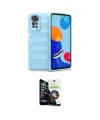 ieg™ Redmi Note 11 Kılıf Atlas Koleksiyonu - Şeffaf Temperli Cam Ekran Koruyucu