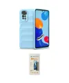 ieg™ Redmi Note 11 Kılıf Atlas Koleksiyonu - Siyah 6D Mat Seramik Hayalet Nano Ekran Koruyucu