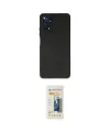 ieg™ Redmi Note 11 Kılıf Kozmos Yansıma Özel Seri - Siyah 6D Mat Seramik Hayalet Nano Ekran Koruyucu