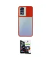 ieg™ Redmi Note 11 Kılıf Vadi Çizgi - Şeffaf Temperli Cam Ekran Koruyucu