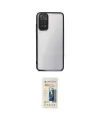ieg™ Redmi Note 11 Kılıf Vadi Minimal - Siyah 6D Mat Seramik Hayalet Nano Ekran Koruyucu