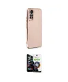 ieg™ Redmi Note 11 Kılıf Yankı Serisi - Şeffaf Temperli Cam Ekran Koruyucu