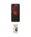 ieg™ Redmi Note 11 Kılıf Yörünge Çizgi - Siyah 6D Mat Seramik Hayalet Nano Ekran Koruyucu