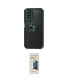 ieg™ Redmi Note 11 Kılıf Yörünge Çizgi - Siyah 6D Mat Seramik Hayalet Nano Ekran Koruyucu