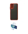 ieg™ Redmi Note 11 Pro Kılıf Ahenk Çizgi Serisi - Siyah 3D Antistatik Cam Ekran Koruyucu