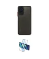 ieg™ Redmi Note 11 Pro Kılıf Ahenk Çizgi Serisi - Siyah 3D Antistatik Cam Ekran Koruyucu