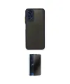ieg™ Redmi Note 11 Pro Kılıf Ahenk Çizgi Serisi - Siyah 3D Antistatik Hayalet Cam Ekran Koruyucu