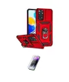 ieg™ Redmi Note 11 Pro Kılıf Ahenk Klasik - Şeffaf Pasifik Cam Ekran Koruyucu