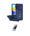 ieg™ Redmi Note 11 Pro Kılıf Ahenk Klasik - Şeffaf Pasifik Cam Ekran Koruyucu