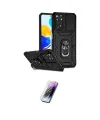ieg™ Redmi Note 11 Pro Kılıf Ahenk Klasik - Şeffaf Pasifik Cam Ekran Koruyucu