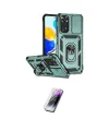 ieg™ Redmi Note 11 Pro Kılıf Ahenk Klasik - Şeffaf Pasifik Cam Ekran Koruyucu