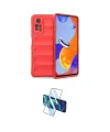 ieg™ Redmi Note 11 Pro Kılıf Atlas Koleksiyonu - Siyah 3D Antistatik Cam Ekran Koruyucu