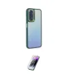 ieg™ Redmi Note 11 Pro Kılıf Eksen Doku Prime - Şeffaf Pasifik Cam Ekran Koruyucu