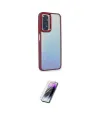 ieg™ Redmi Note 11 Pro Kılıf Eksen Doku Prime - Şeffaf Pasifik Cam Ekran Koruyucu