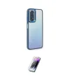 ieg™ Redmi Note 11 Pro Kılıf Eksen Doku Prime - Şeffaf Pasifik Cam Ekran Koruyucu