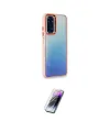ieg™ Redmi Note 11 Pro Kılıf Eksen Doku Prime - Şeffaf Pasifik Cam Ekran Koruyucu