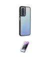 ieg™ Redmi Note 11 Pro Kılıf Eksen Doku Prime - Şeffaf Pasifik Cam Ekran Koruyucu