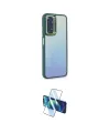 ieg™ Redmi Note 11 Pro Kılıf Eksen Doku Prime - Siyah 3D Antistatik Seramik Nano Ekran Koruyucu