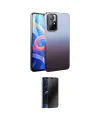 ieg™ Redmi Note 11 Pro Kılıf Kıvılcım Minimal Özel Seri - Siyah 3D Antistatik Hayalet Cam Ekran Koruyucu