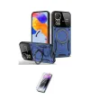 ieg™ Redmi Note 11 Pro Kılıf Kıvılcım Modern Serisi - Şeffaf Pasifik Cam Ekran Koruyucu