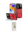 ieg™ Redmi Note 11 Pro Kılıf Kıvılcım Modern Serisi - Siyah Mat Seramik Nano Ekran Koruyucu