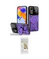 ieg™ Redmi Note 11 Pro Kılıf Kıvılcım Modern Serisi - Siyah Mat Seramik Nano Ekran Koruyucu